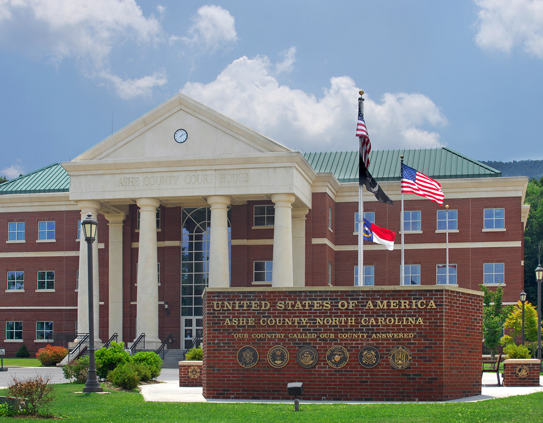 Ashe County Courthouse Vannoy Construction