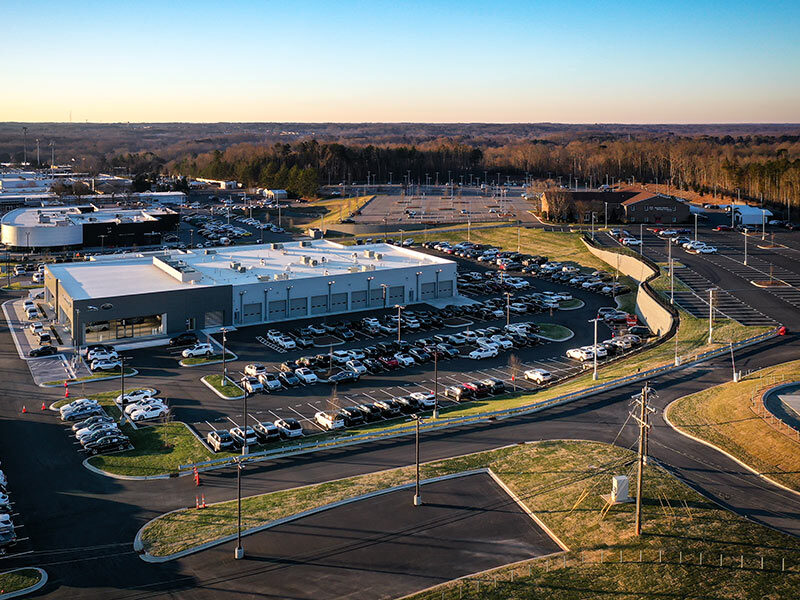 Hendrick Jaguar/Land Rover Sitework