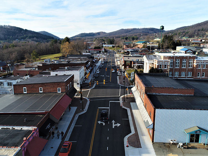 Town of Sparta Streetscape