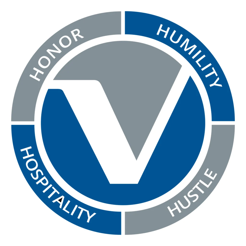 Vannoy 4-H logo - Honor, Humility, Hustle, and Hospitality.